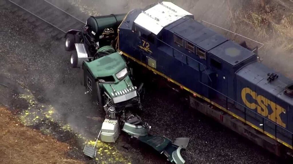 18-wheeler tractor trailer train crash railroad FELA trial attorney